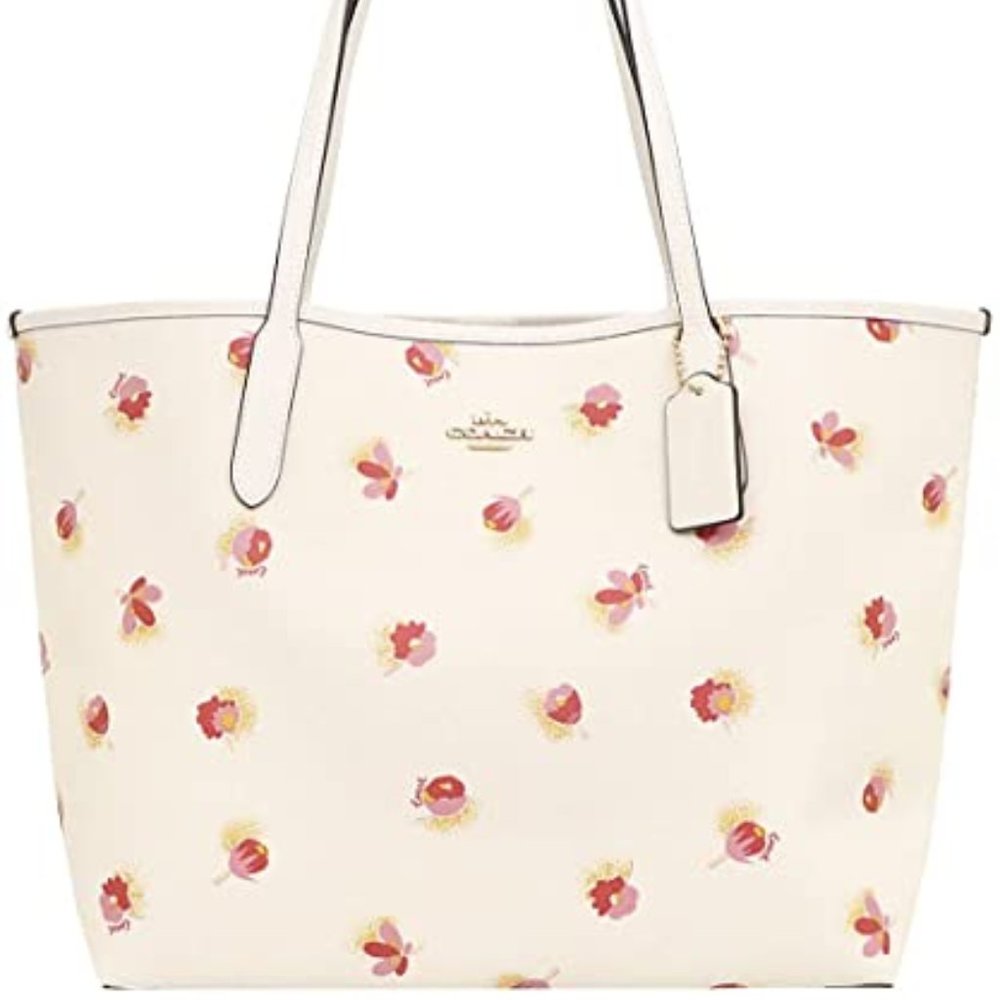 Coach Pop Floral City Tote C6431 New